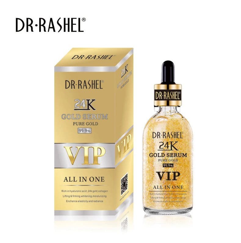 DR.RASHEL Face Care Anti Aging 24K Gold Serum VIP ALL IN ONE DRL-1427