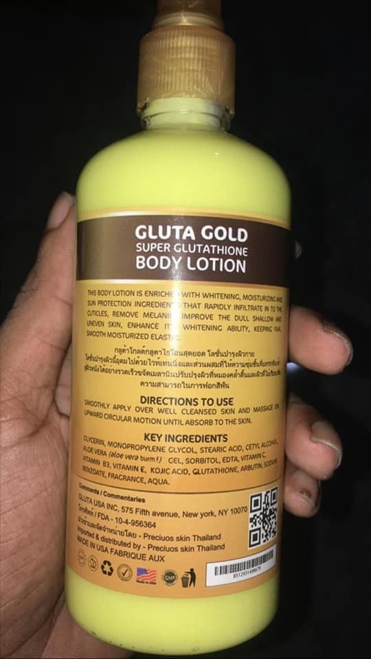 Gluta gold body lotion Original