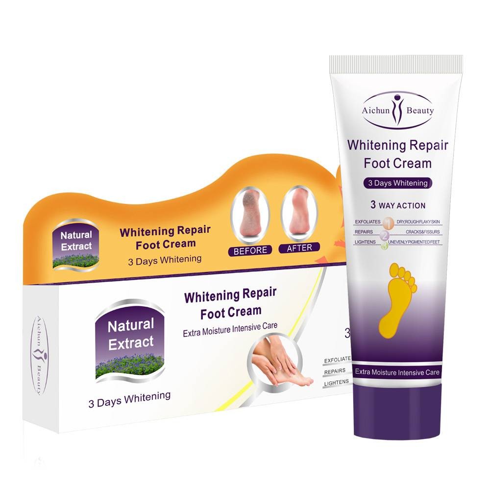 Aichun Beauty Whitening Repair Foot Cream Extra Moisture Collagen & Milk