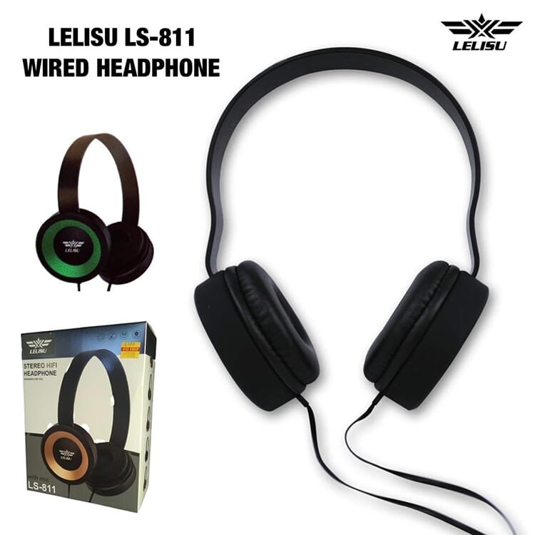 LELISU LS-811 WIRED HEADPHONE WITH MIC