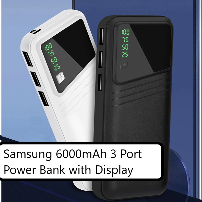 Samsung 6000mAh Power Bank with Charging Indicator Display