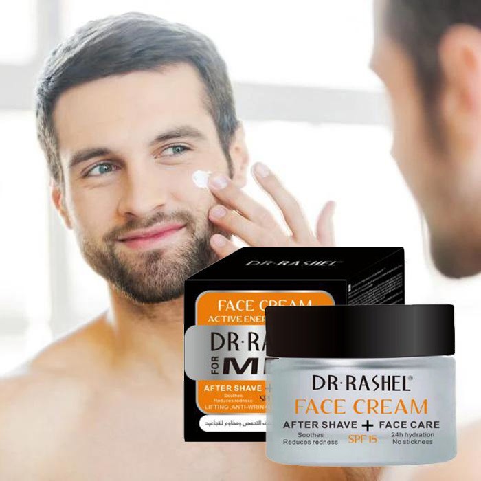 Dr.Rashel - Face Cream for Men (After Shave+Face Care) - SPF 15