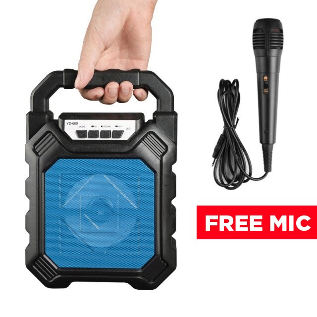SK-668 Portable Speaker with Mic