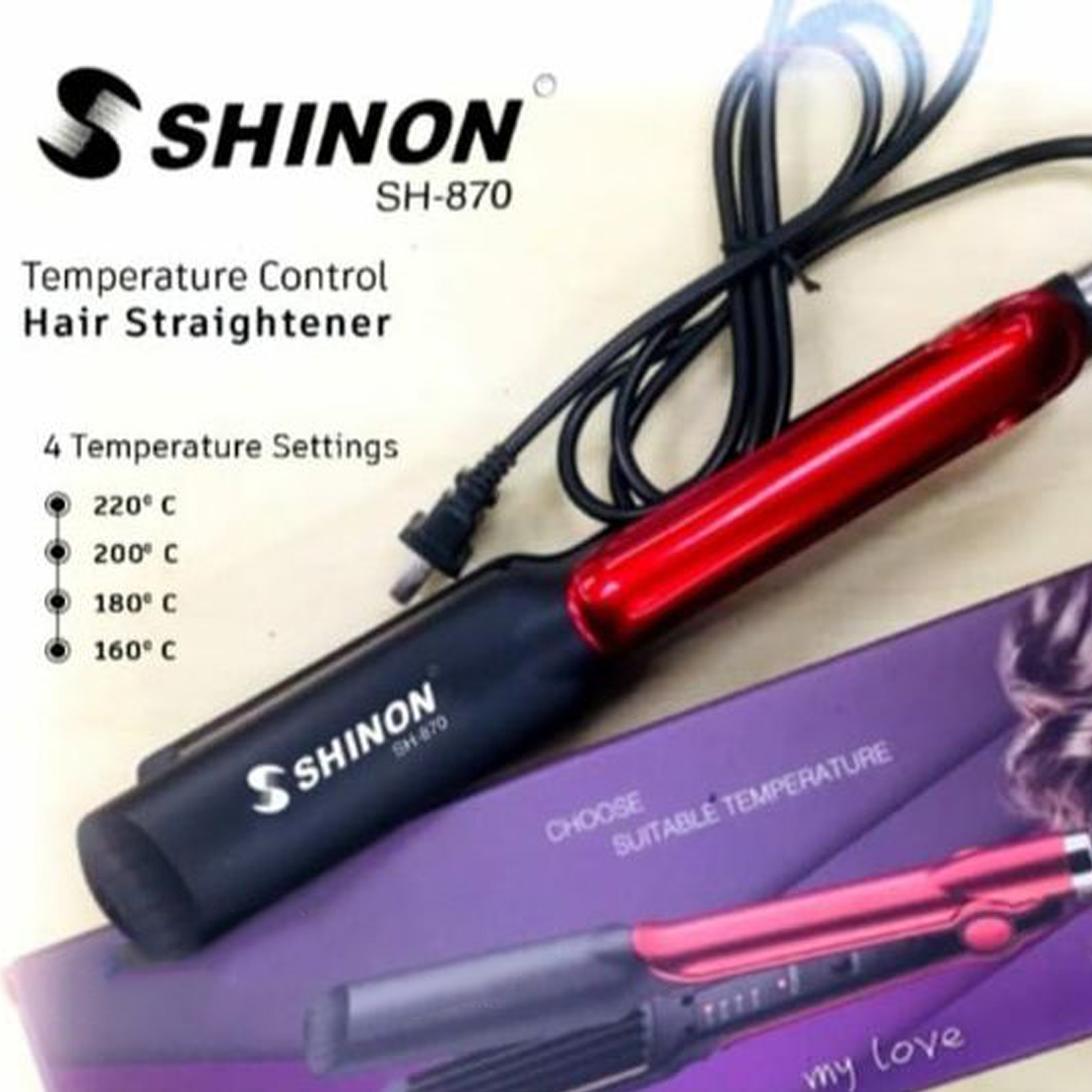 Shinon SH-870 Hair Straightener
