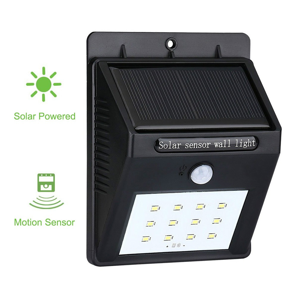 Led Wall Lamp Solar Sensor Light