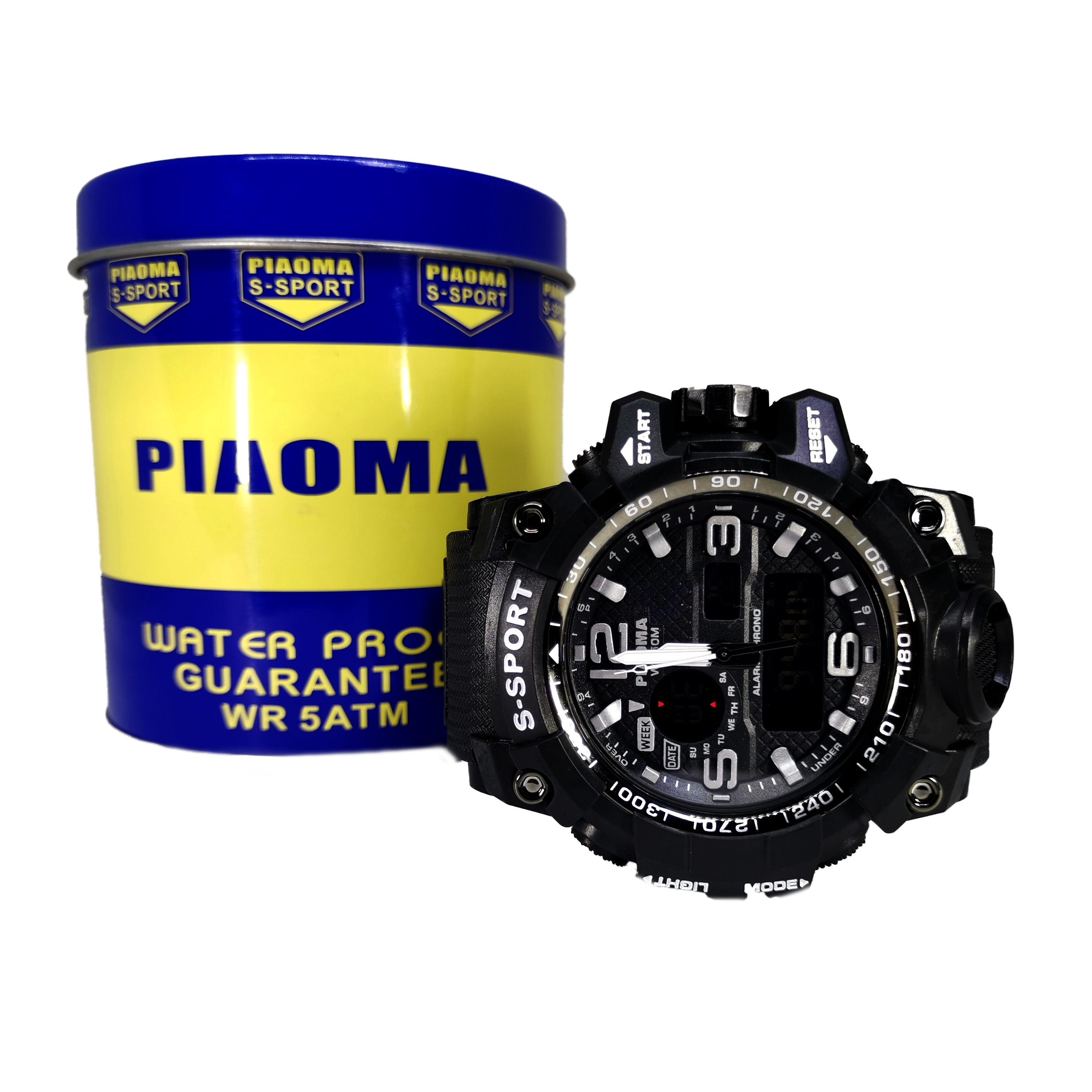 S - Sport Piaoma Digital Men's Watch