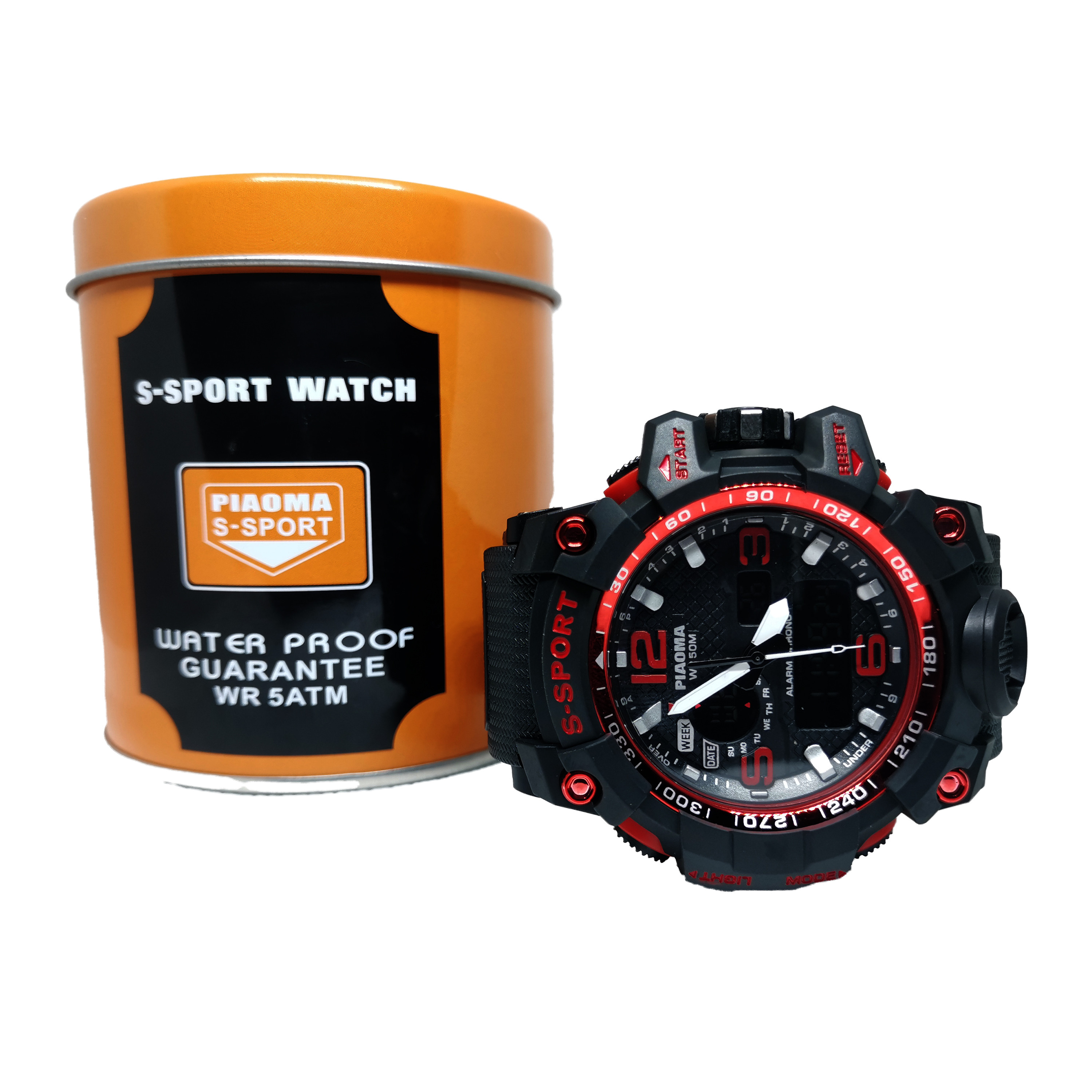 S - Sport Piaoma Digital Men's Watch