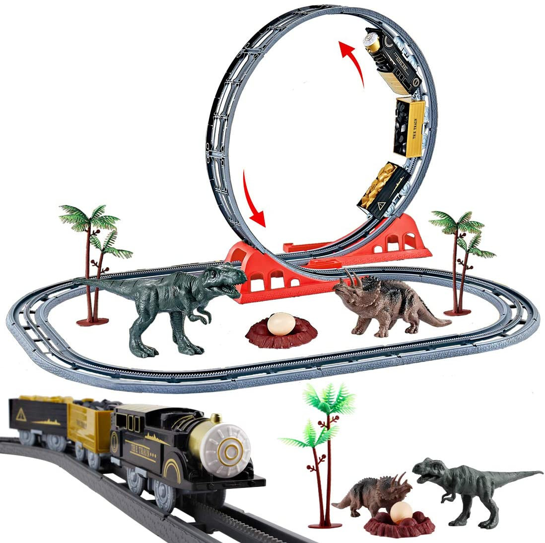 World Track Train Dinosaur Theme Series