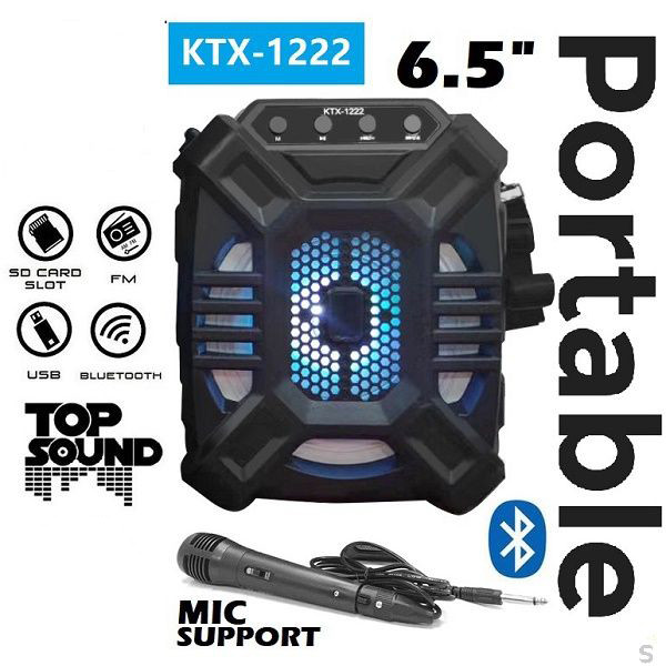 Bluetooth Speaker with Mic KTX 1222