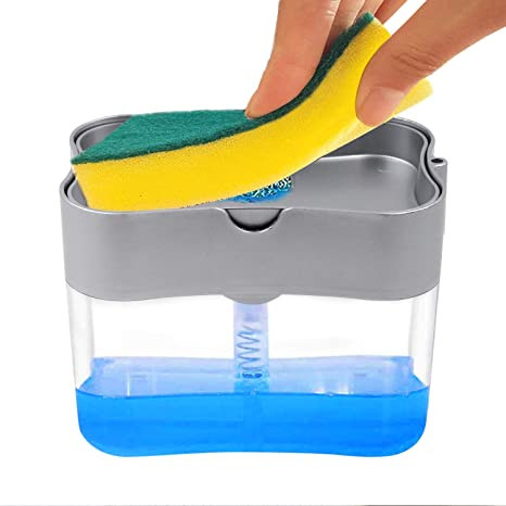 SOAP PUMP AND SPONGE CADDY