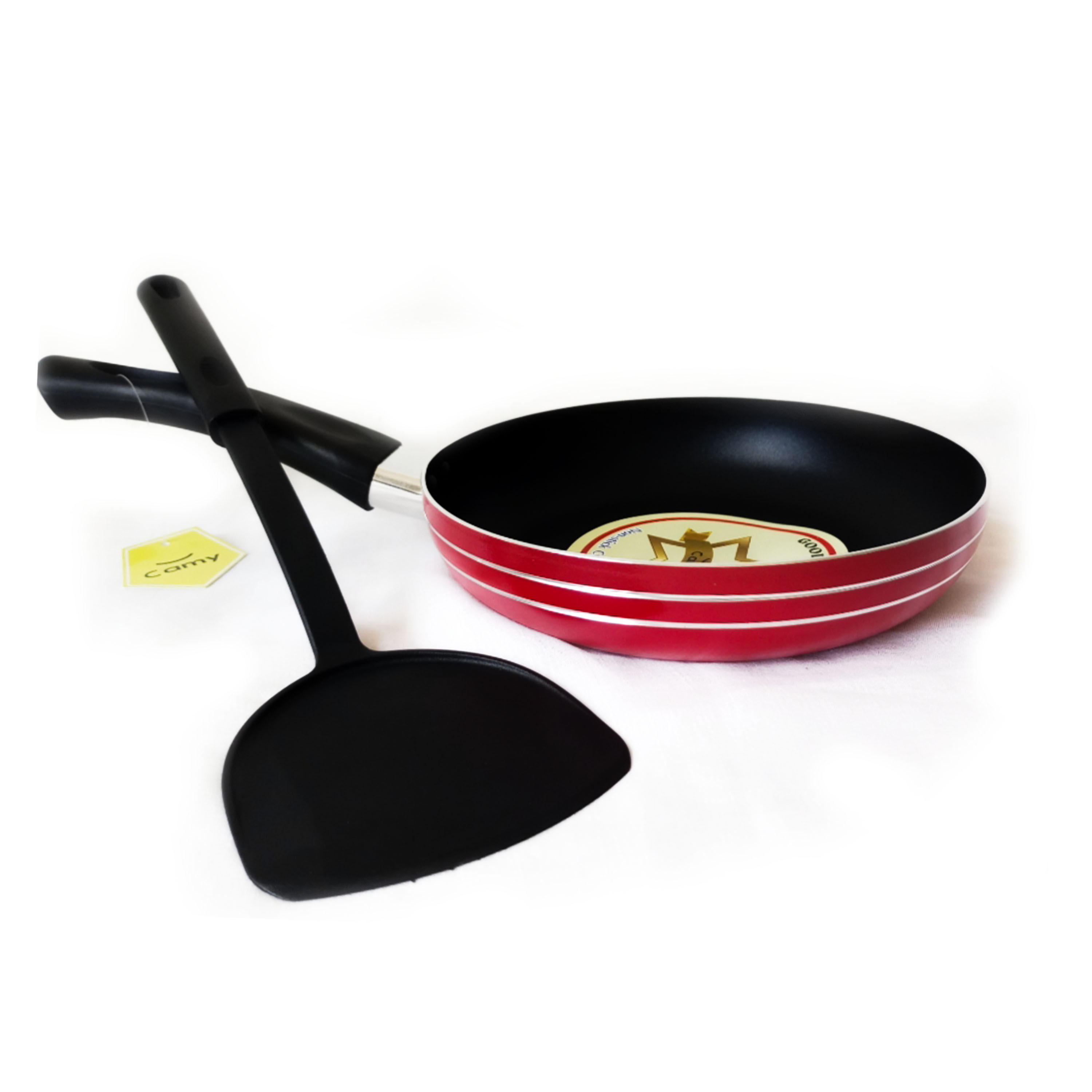 Non Stick 24cm Fry Pan With Free Spoon