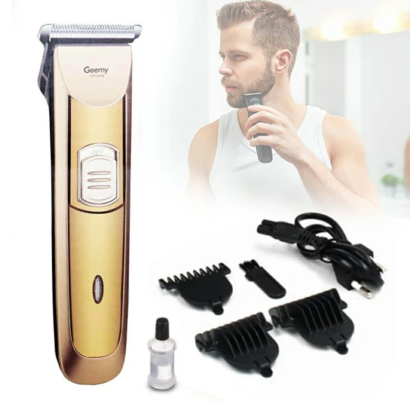 Rechargeable Hair Trimmer Geemy GM 6028