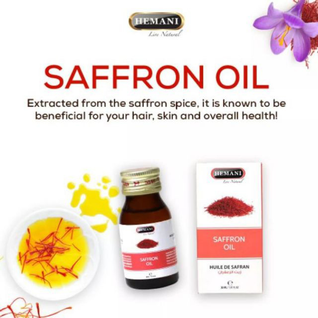 Hemani Saffron Oil 30ML