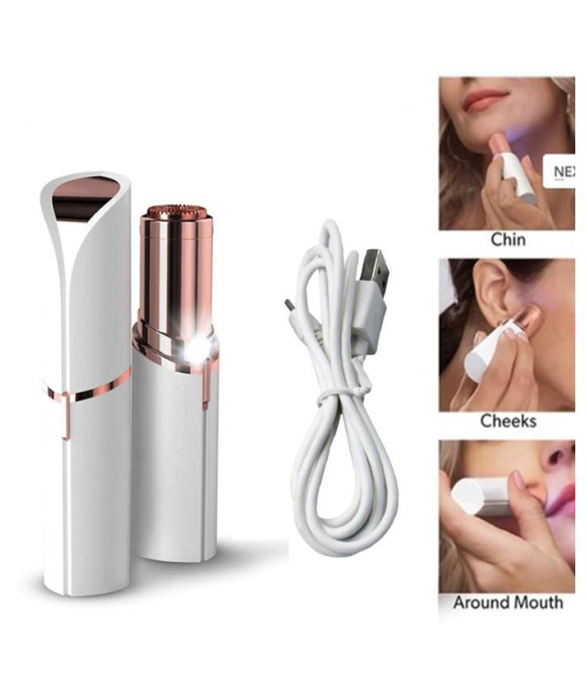 Rechargeable 18k Gold Plated Flawless Facial Hair Remover