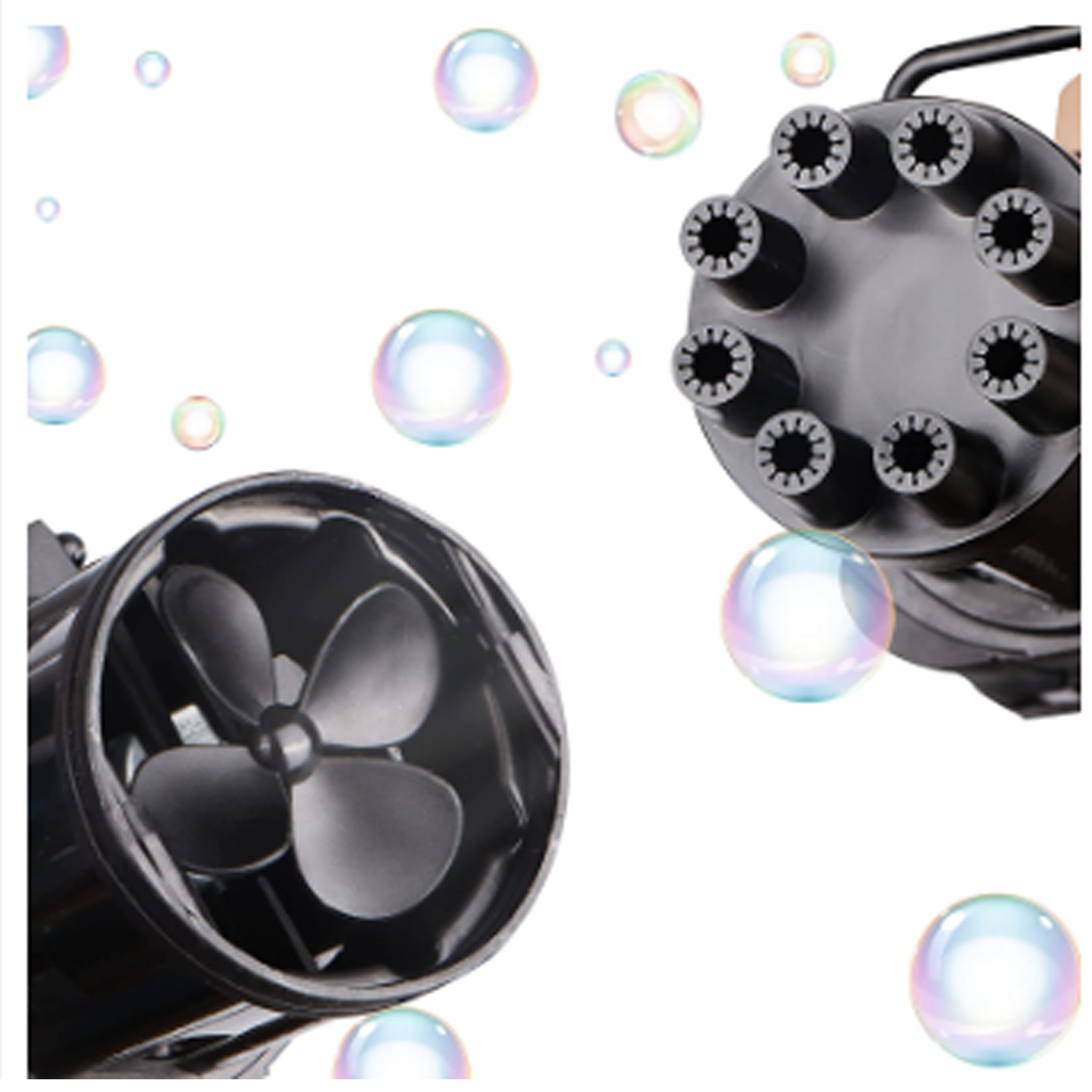 Gatling Electric Bubble Gun