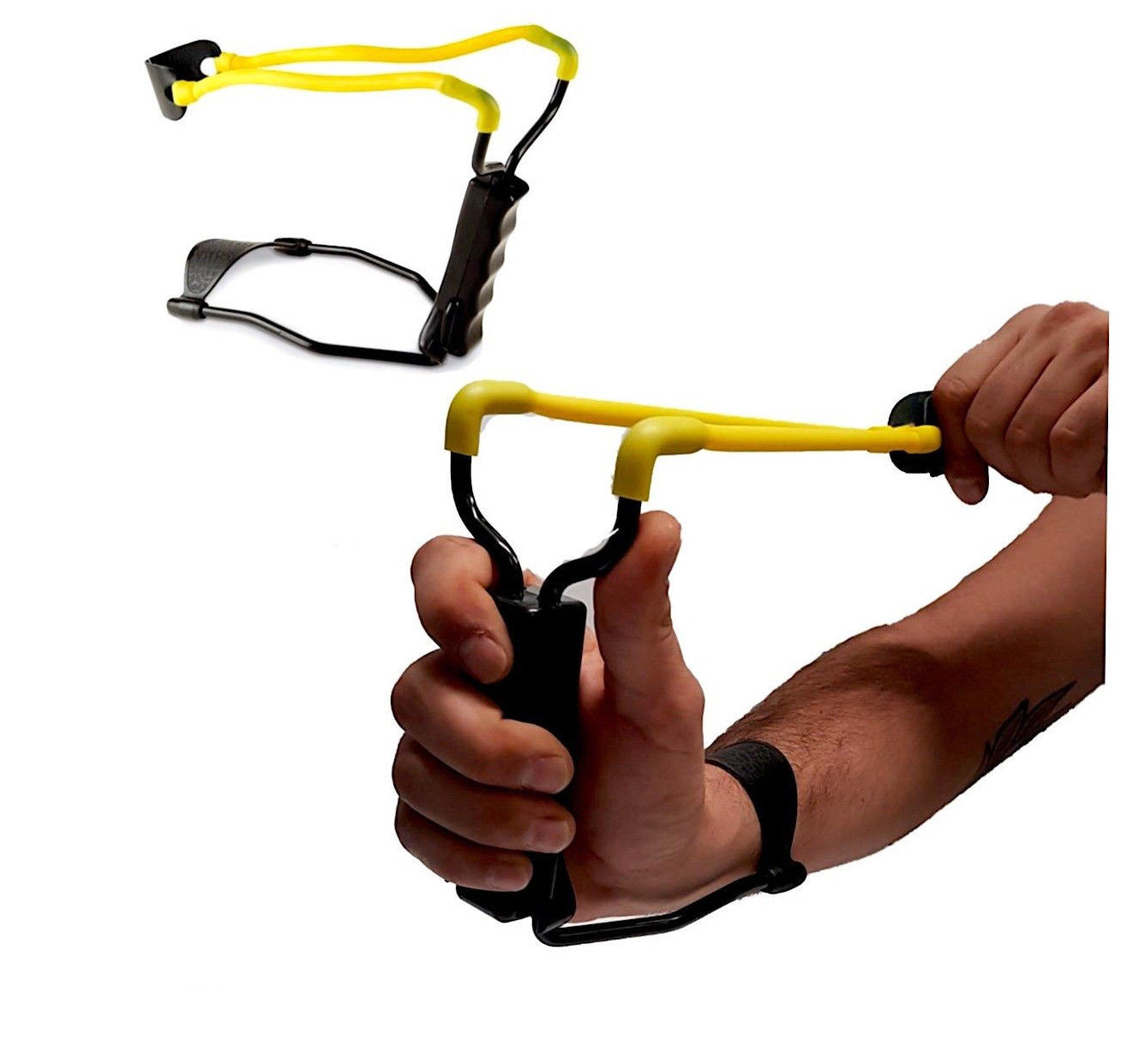 High Velocity Folding Wrist Slingshot Catapol