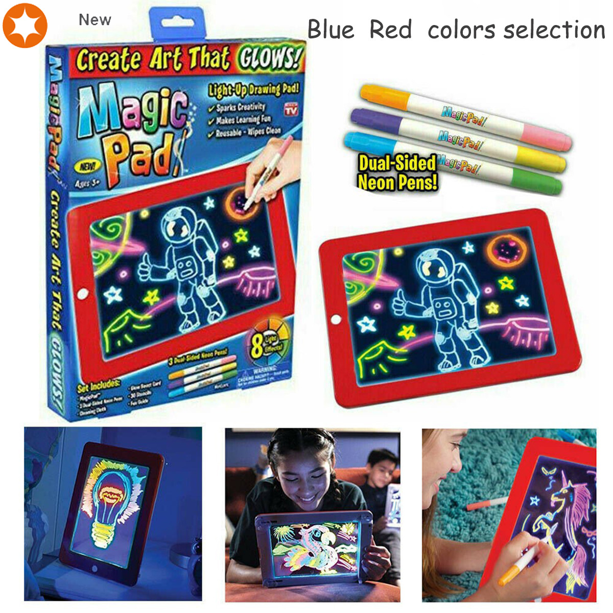 Magic Sketch Pad for Kids Drawing Learning