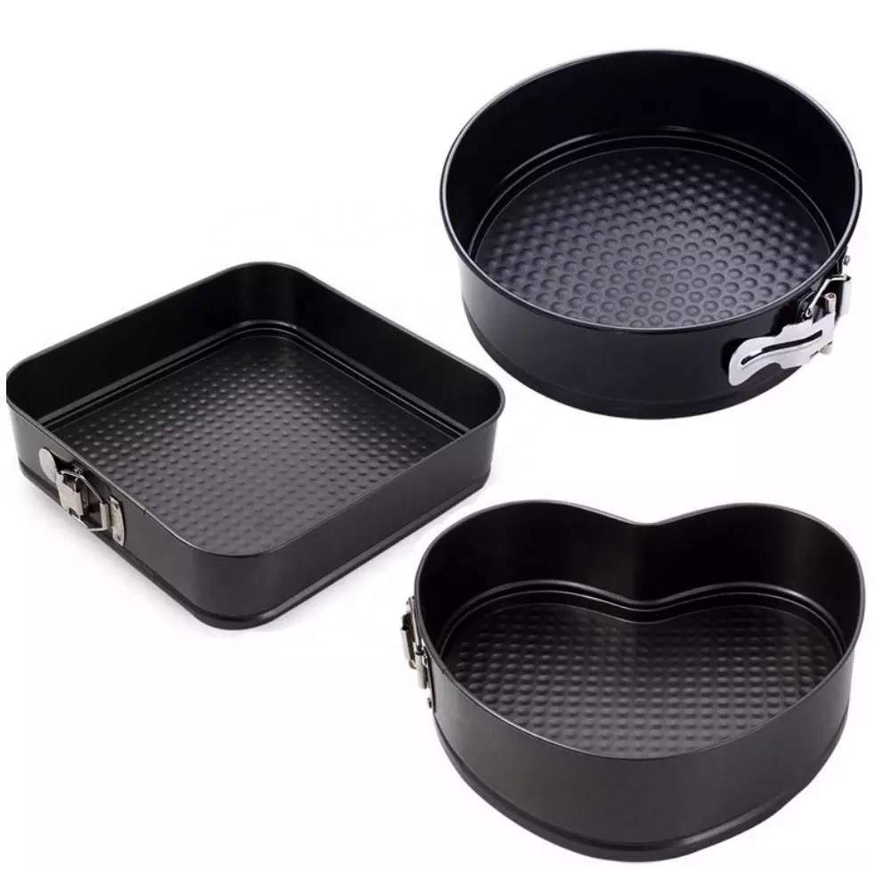 3 Pieces Cake Mould Tray