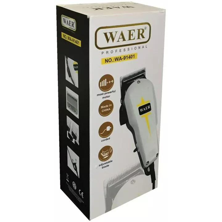 WAER Professional Hair Clipper Shaving Machine