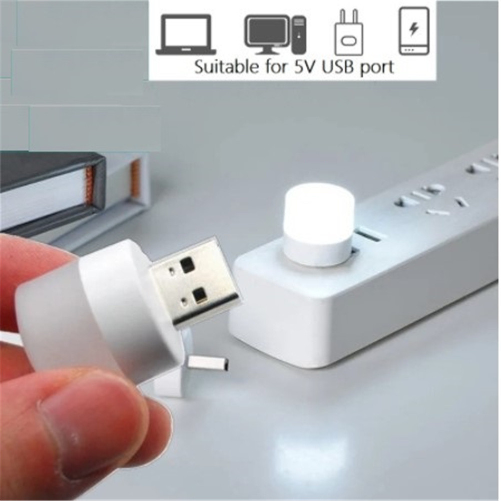 Mini Portable USB LED Lamp 2 in 1 Pack