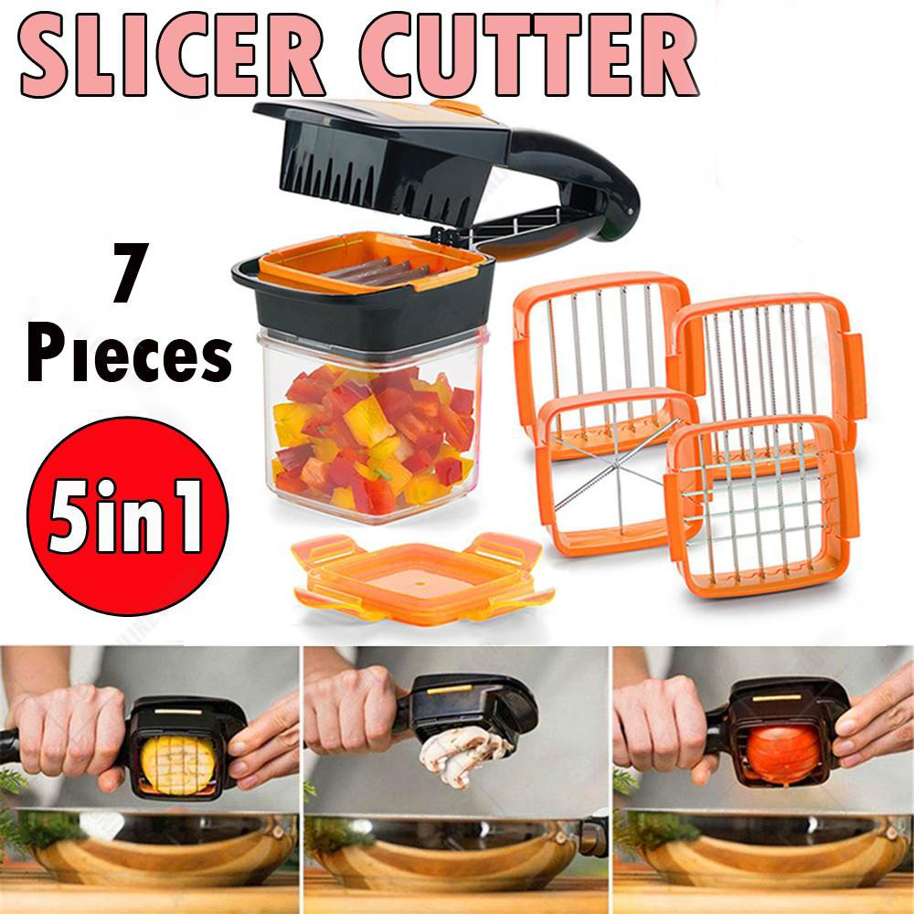 Nicer Cutter in hand format quick 7 teile,pieces 5in1