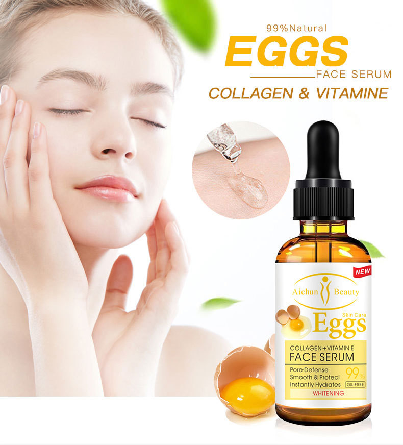 Aichun Beauty Eggs Collagen + Vitamin E Whitening Face Serum