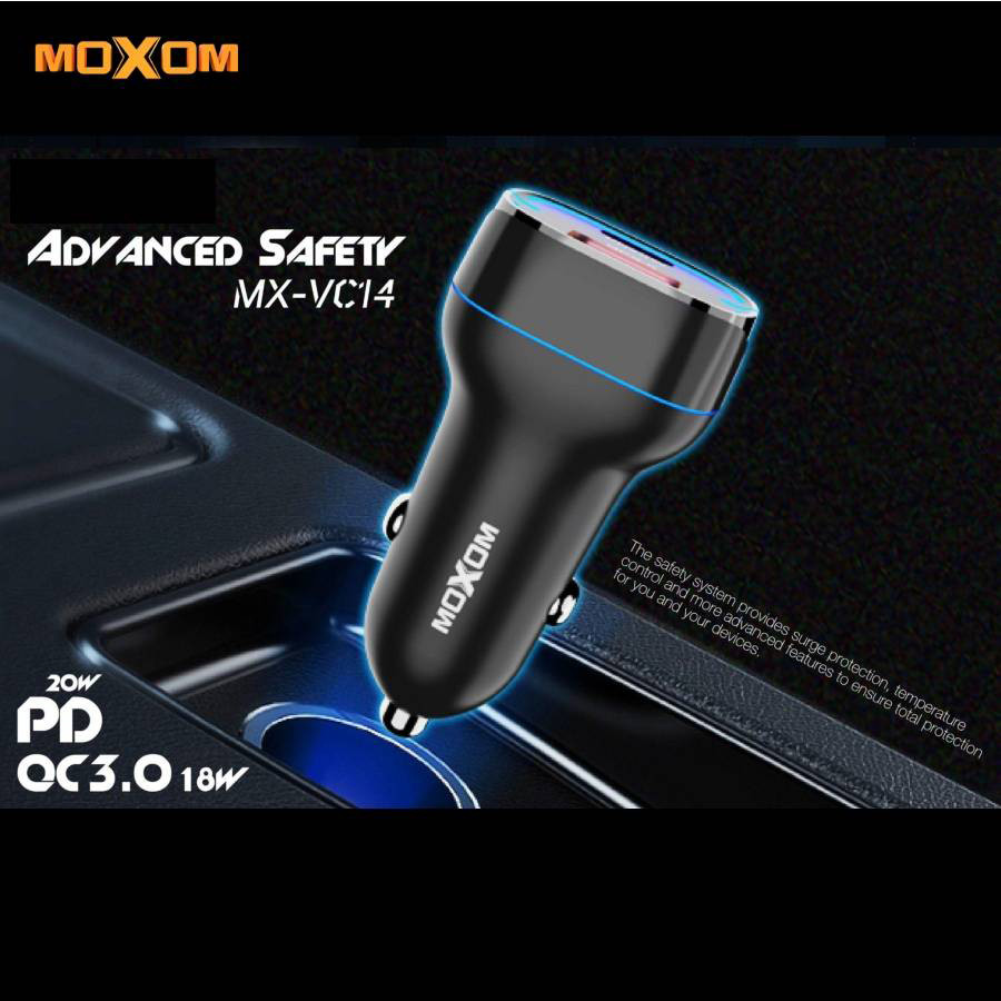 MOXOM MX-VC14 2Ports USB Car Charger