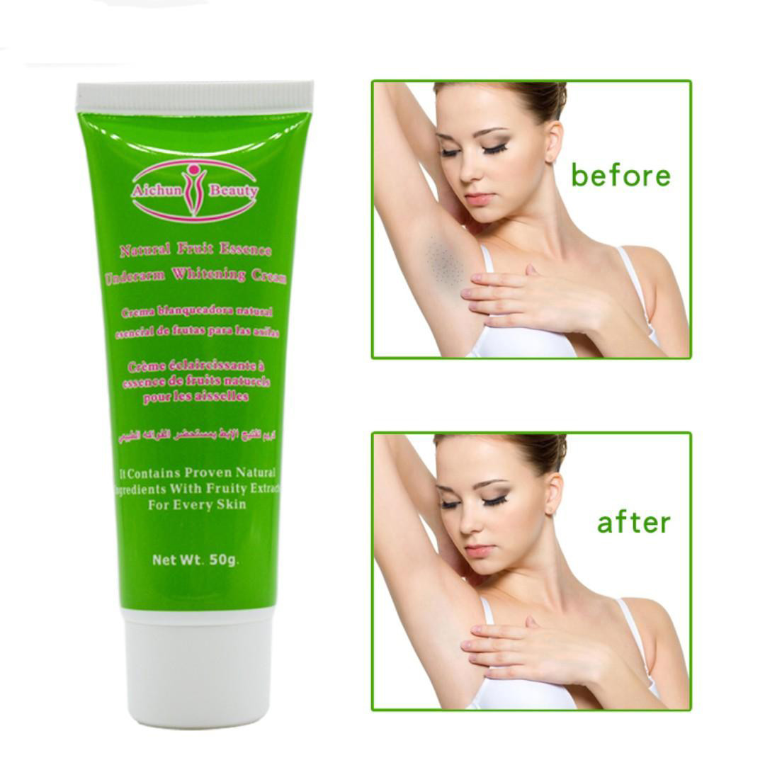 Aichun Beauty Armpit Whitening Cream + Dr.Rashel Green Tea Soothing Gel 300ml