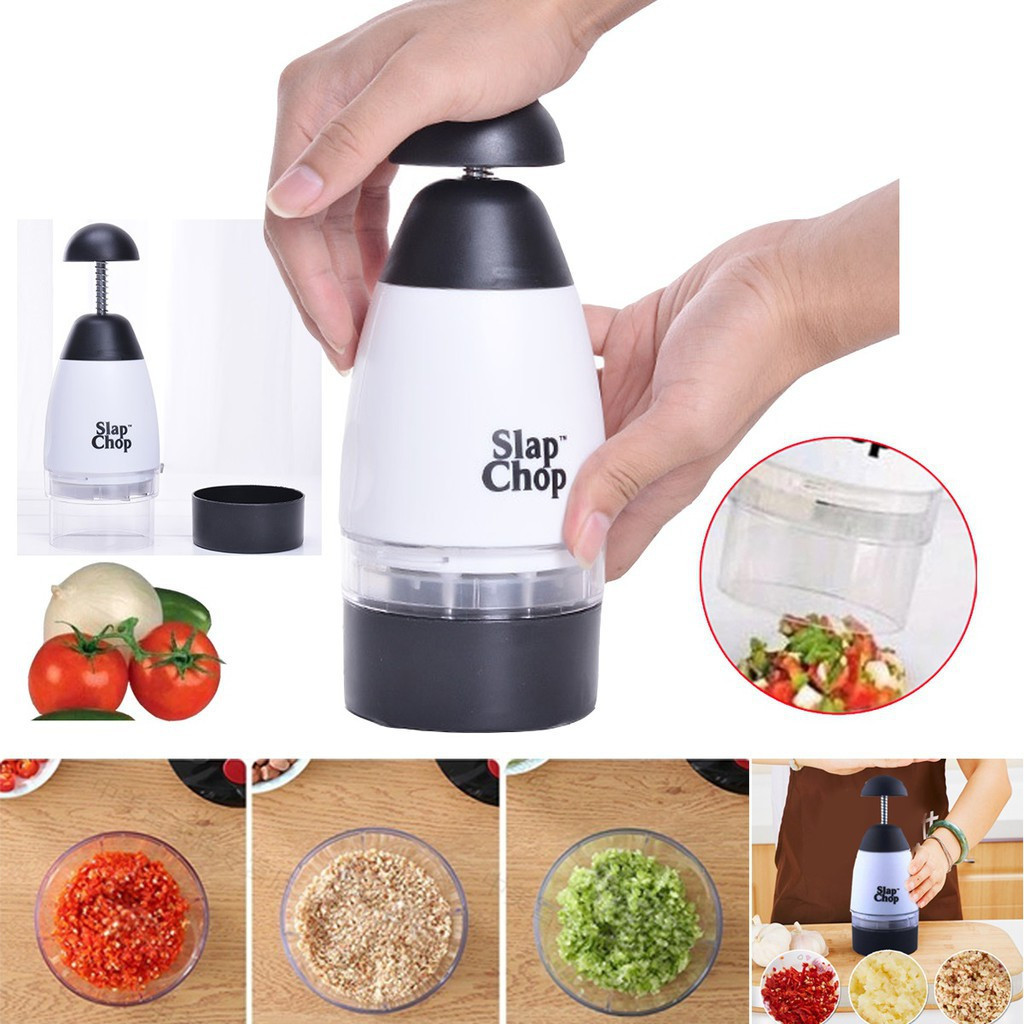 Slap Chop Multi Function Dicer Cutter + Food Preservation Tray