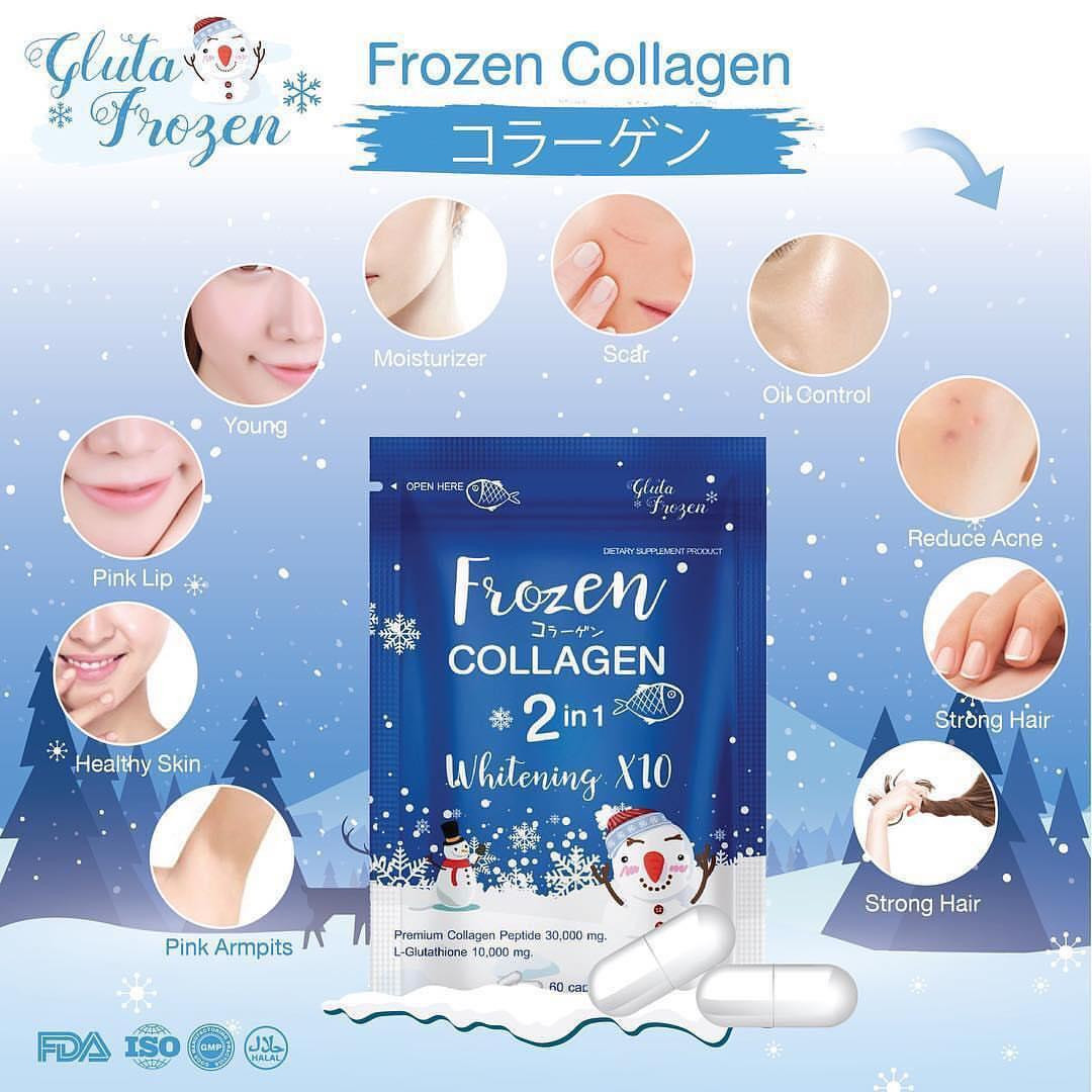 Frozen Collagen Whitening + DR. RASHEL - Gold Soothing Gel 300ml