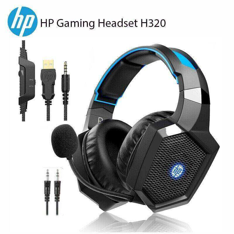 HP H320 Gaming Headset with Hard Rock Bass and Immersive Sound - Original