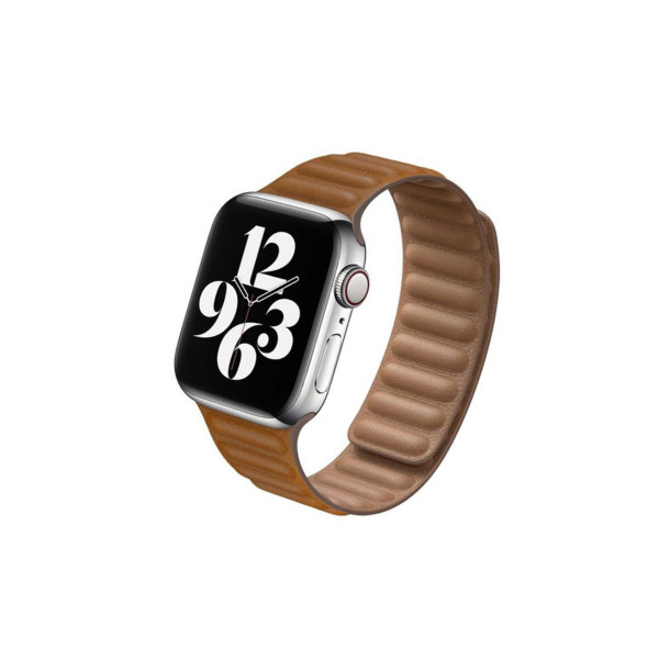 Leather Magnetic Apple Watch Strap