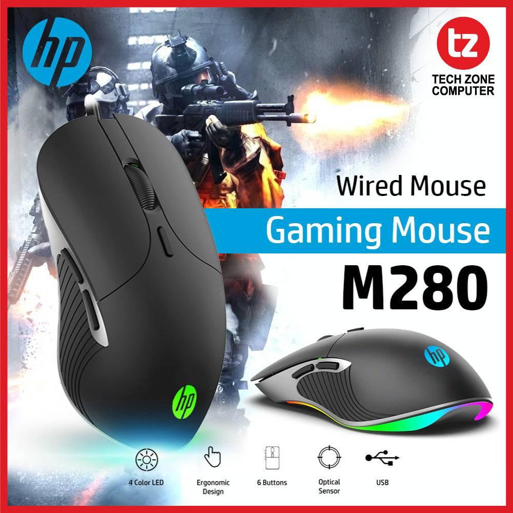 HP Gaming Mouse Wired M280- A Grade