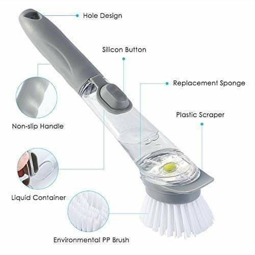 Automatically add Cleaner DECONTAMINATION Work Dish Brush