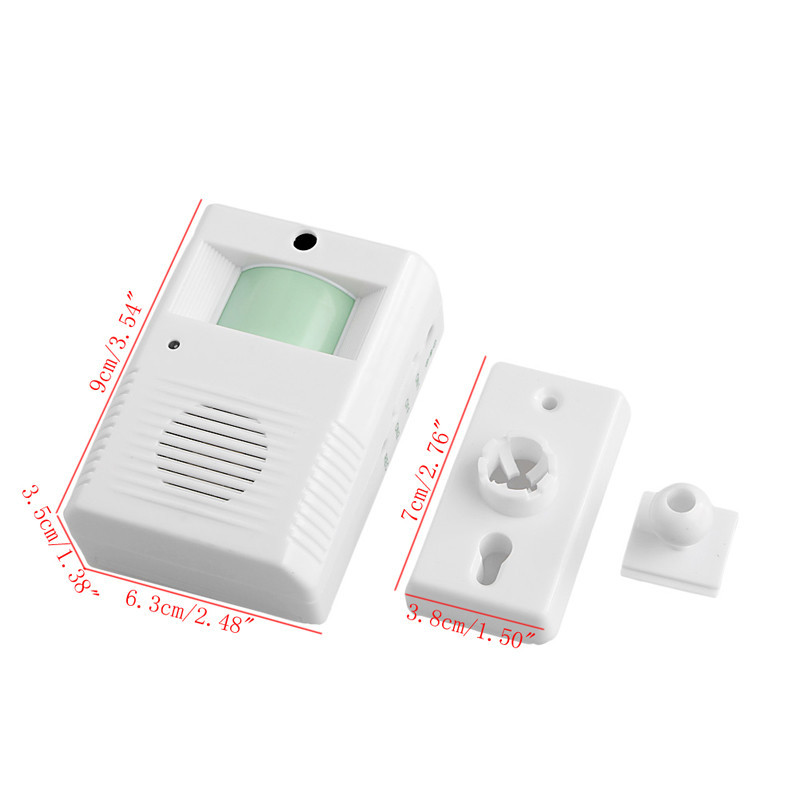 Guest Saluting Doorbell Welcome Motion Sensor Door Bell