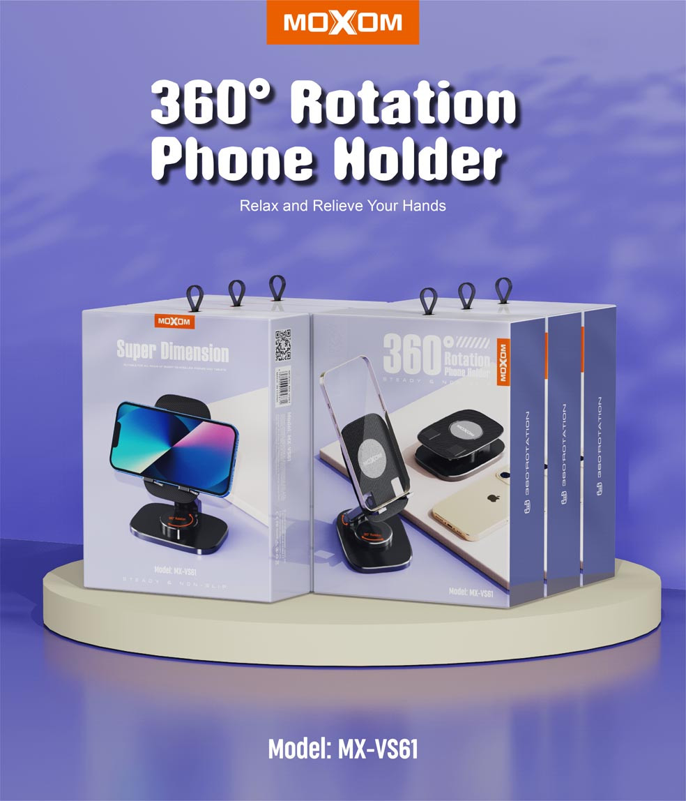 MOXOM MX-VS61 360° Rotation Phone Holder