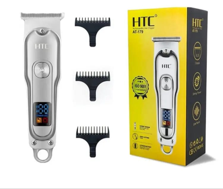 HTC  Rechargeable  Hair Clipper - AT 179