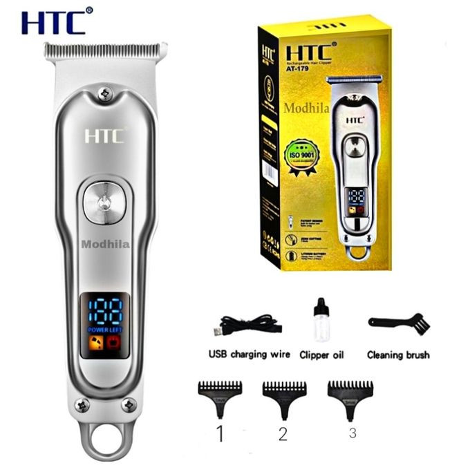 HTC  Rechargeable  Hair Clipper - AT 179