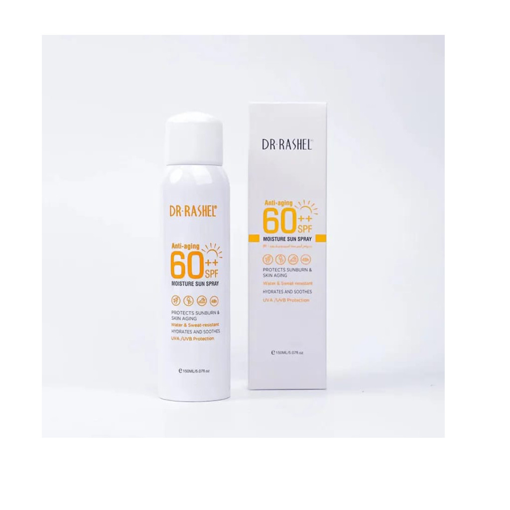 Original  Dr .Rashel Anti-Aging 60++ Moisture Sun Spray-150ml