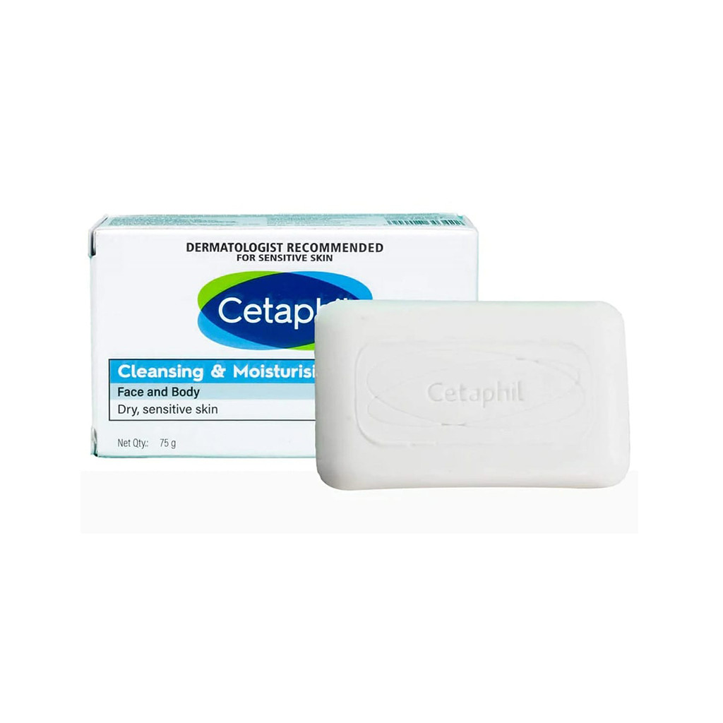 Cetaphil Cleansing And Moisturizing Syndet Bar- 75g