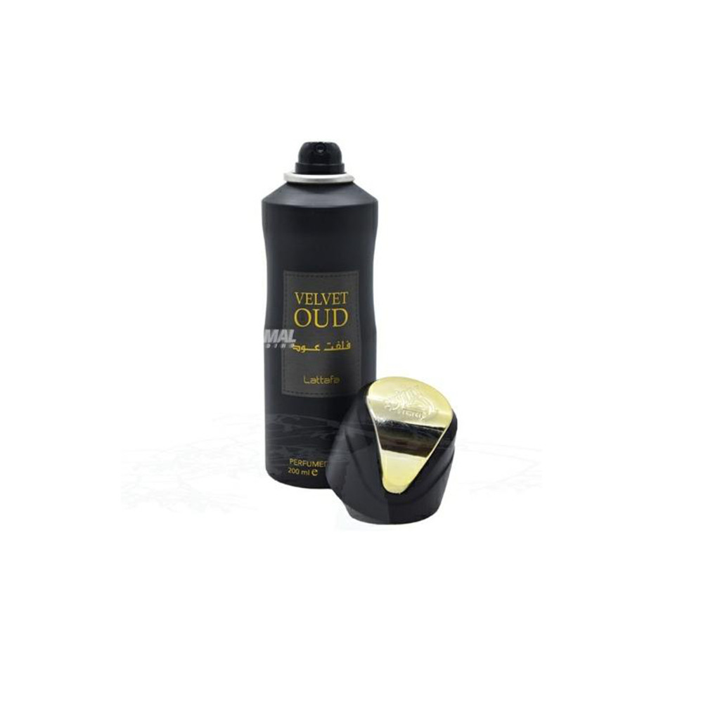 Lattafa Velvet Oud Deodorant Perfumed Body Spray - 200 ml