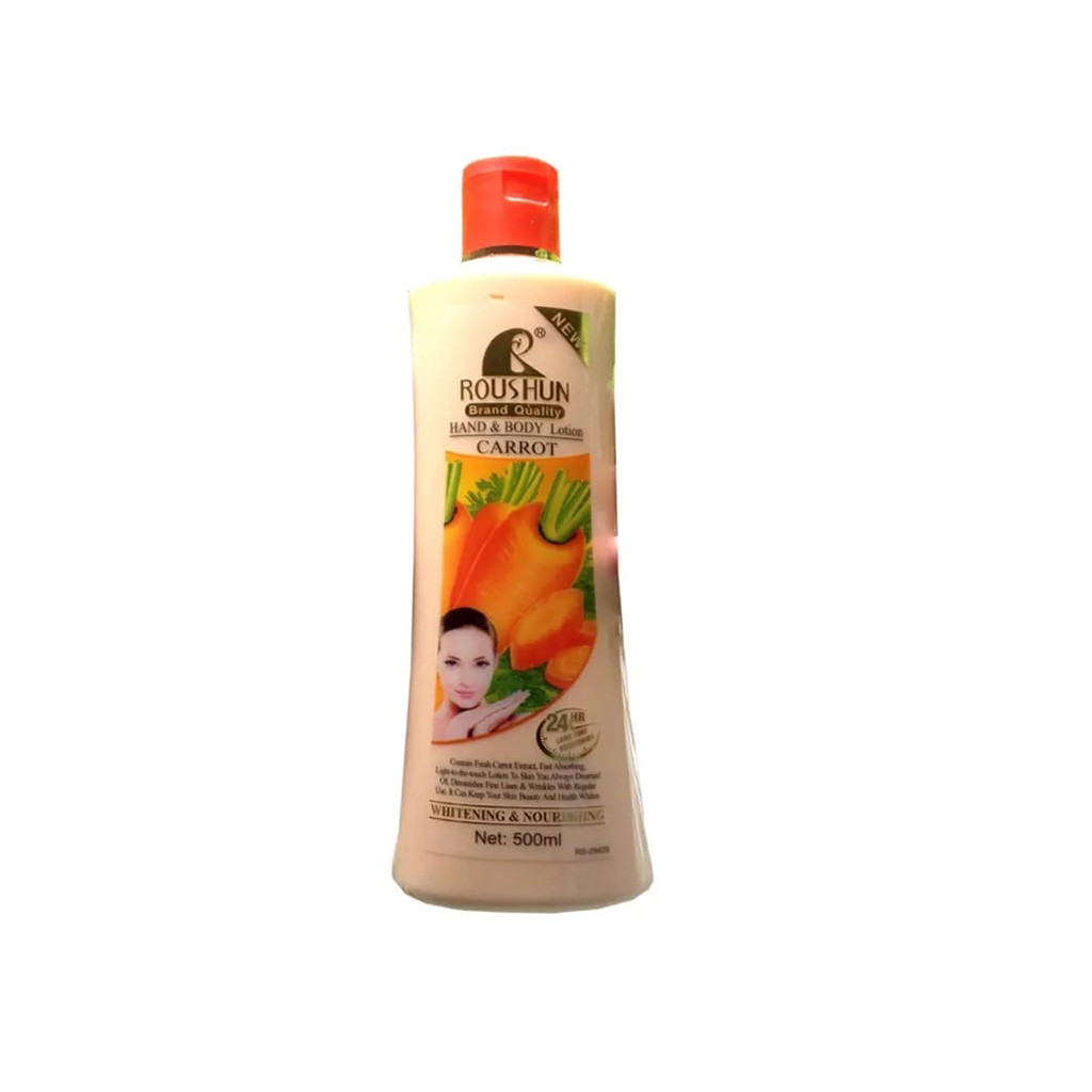 Roushun Carrot Hand And Body Lotion- 500ml