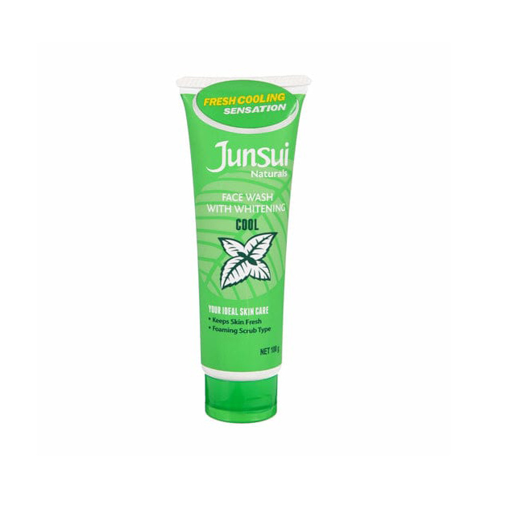 Junsui Natural Face Wash with Whitening Cool - 100g