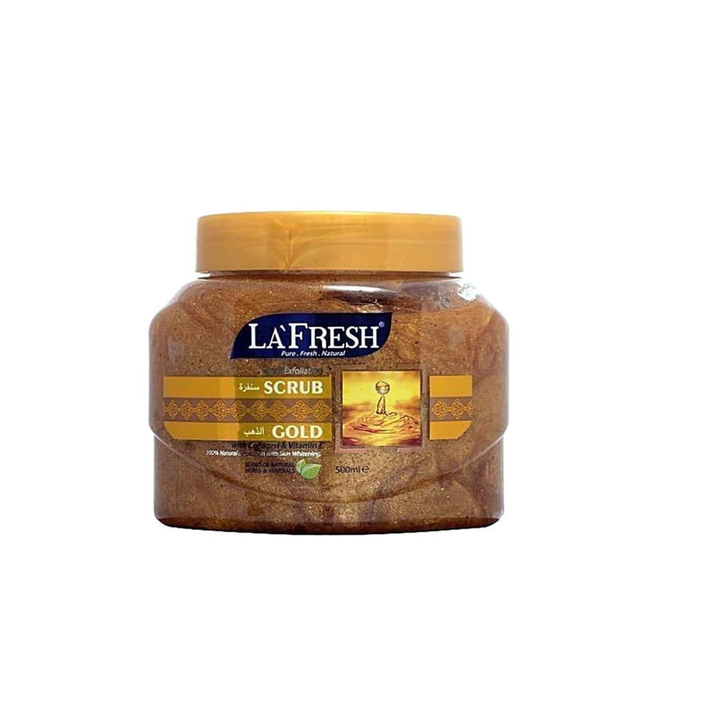 Lafresh Gold Face Scrub-500ml
