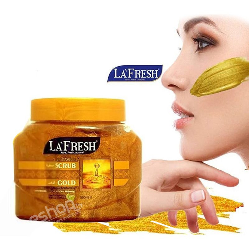 Lafresh Gold Face Scrub-500ml