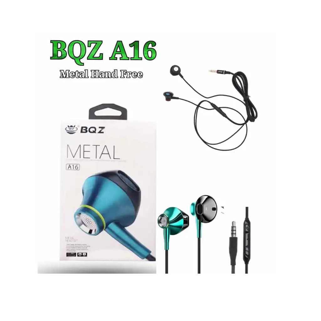 BQZ  A16 Metal Wired Headset