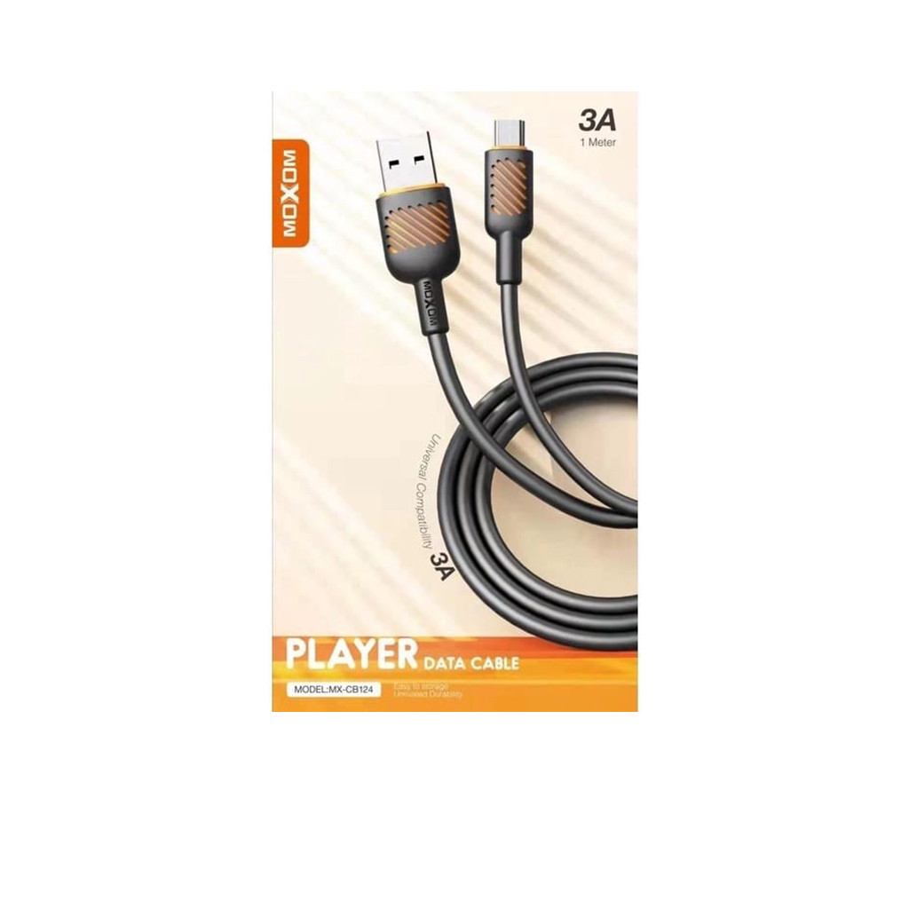 MOXOM CB124 3Aplayer Micro USB Cable