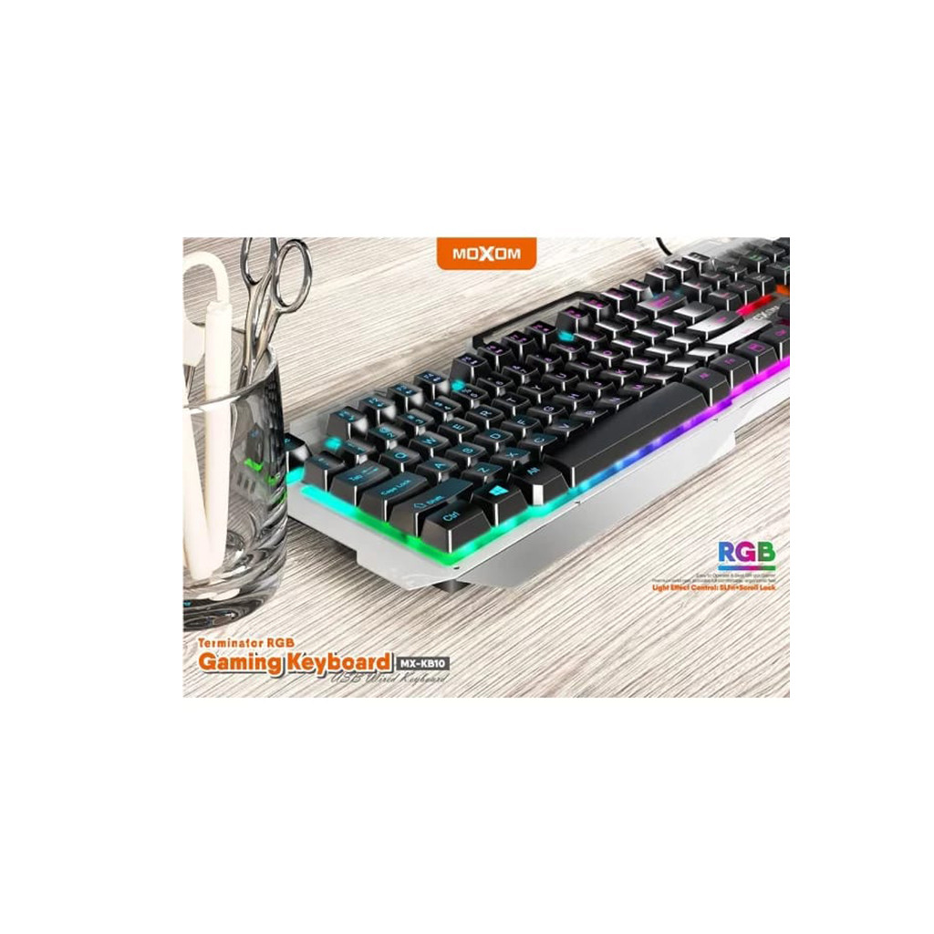 MOXOM MX KB10 Terminator RGB Gaming Keyboard
