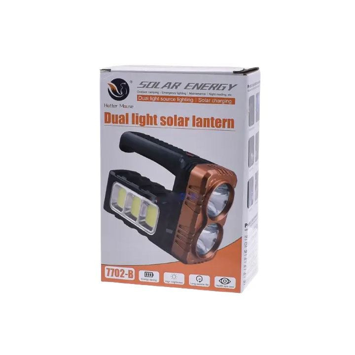 Dual  Light Solar Lantern-7702-B