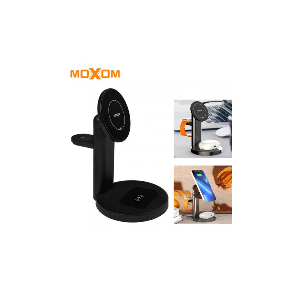 MOXOM MX HC 119WL 3 in 1 wireless Charging